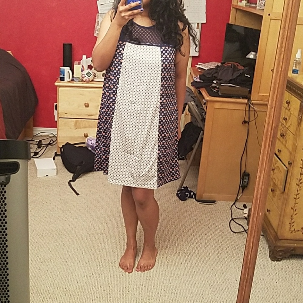 Work-appropriate Patterned Dress